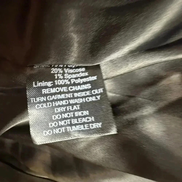 I. Am. Gia. Size Small Mini Skirt with two large rings attached to each side. - Picture 7 of 7